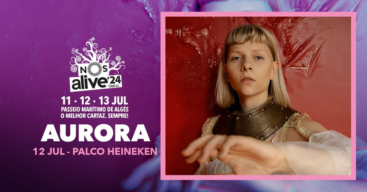 aurora nos alive 2024 lisbon portugal